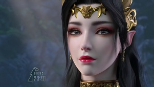 彩鳞-美杜莎