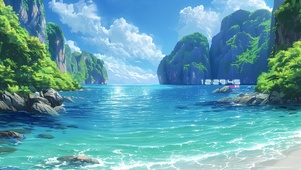 清澈的湖泊