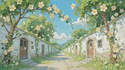 雨后初晴 万物温柔