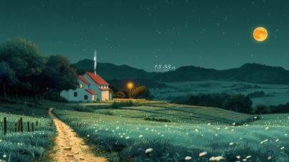 唯美治愈仲夏夜