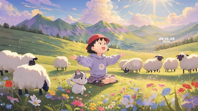 阳光与你 治愈风景