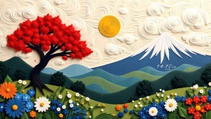 毛线风风景
