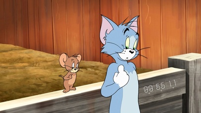 猫和老鼠简约壁纸