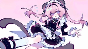 林雨霞-喵斯快跑-小惊慌-女仆