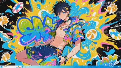 夏天和我一起游泳冲浪吗