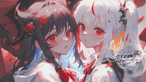 黑白双生少女