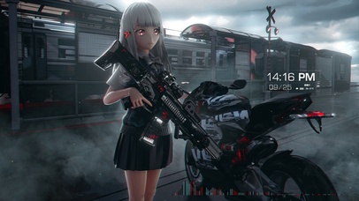 4K 持枪萝莉上岗