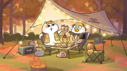 小刘鸭秋天野营