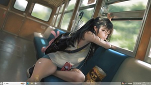 旅游女孩