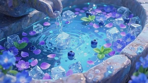紫色浆果