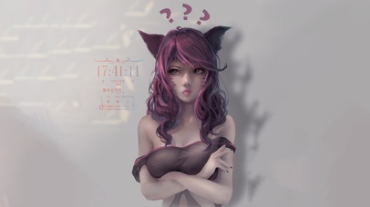 4K唯美阿狸少女