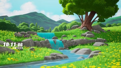 唯美治愈蓝天白云景色