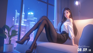 疏星也愿为她低垂云彩