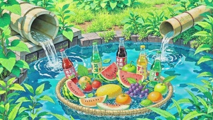 开启夏日治愈清新氛围感日常