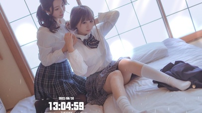 2个JK制服小学妹