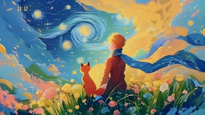 4k小王子与狐狸