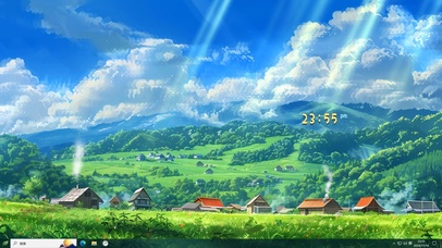 4K唯美治愈乡村田野风景