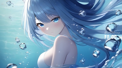 海中少女