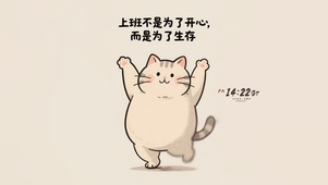上班是为了生存