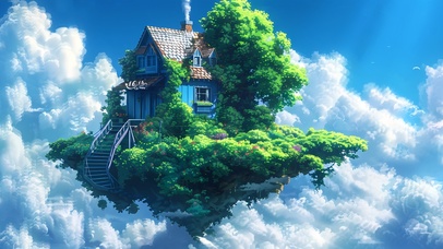 空中治愈小屋 4K