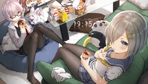 黑丝美少女