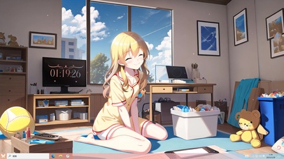 4k椎名真昼睡衣居家美少女