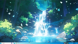 梦幻森林池塘