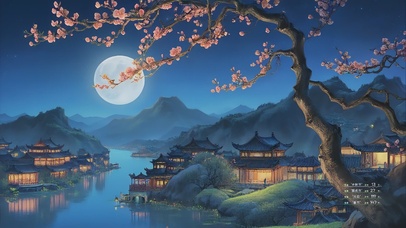 中式美学-春江花月夜