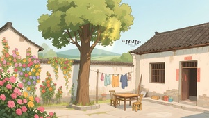 复古农家小院