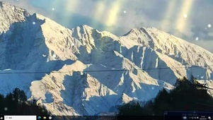 街边雪山  电脑版