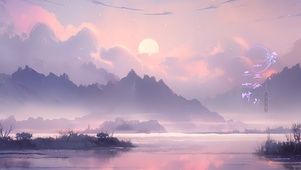 4K 烟雨盎然