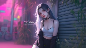 可爱治愈女孩