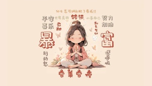 许愿当个富婆