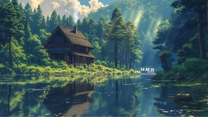 静谧林中小屋
