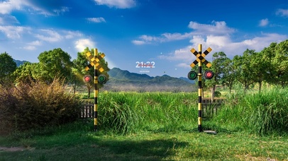 4K唯美治愈乡村田野风景