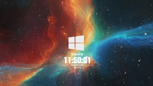 宇宙星云 window