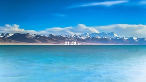 唯美治愈蓝天大海