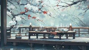 梅花煮雨