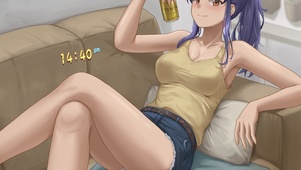 微醺美女