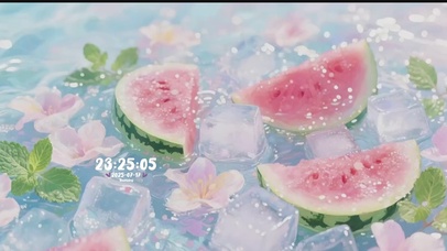 清澈透明质感壁纸