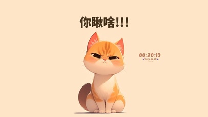 你瞅啥 猫咪