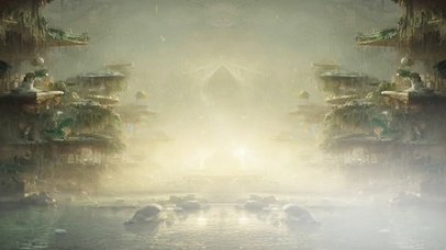 雨下桃源 雾里仙境