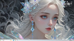 极寒精灵世界之雪女