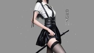 帅气女生