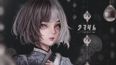 唯美清纯古风女孩