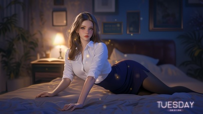 她的沉默像一扇没关紧的门