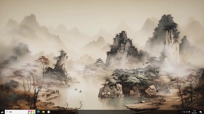 古风山水治愈壁纸-桌面主题