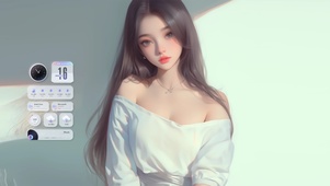纯欲风美女