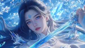 古风寒剑美女