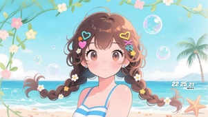 夏日元气少女